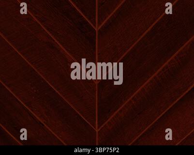 Artificial wood surface, natural pattern, dark brown Beautiful wood pattern Stock Photo