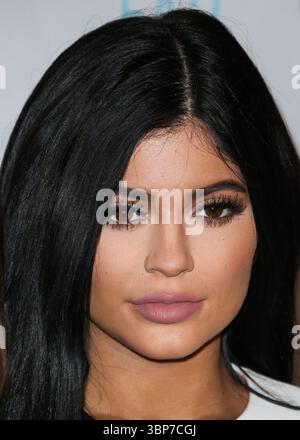 Kylie Jenner Announced As Brand Ambassador For Nip + Fab - Arrivals  Featuring: Kylie Jenner Where: Hollywood, California, United States When:  15 Dec 2015 Stock Photo - Alamy