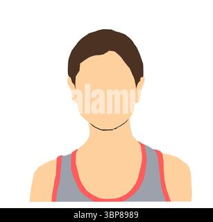 different occupational people profile collection Stock Vector