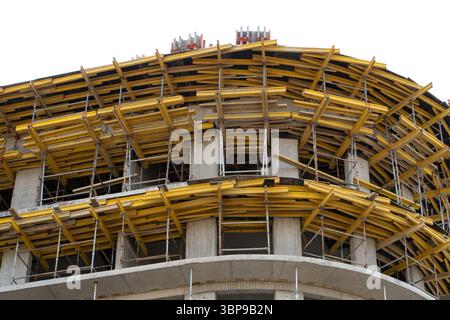 Metal structures for the construction of the foundation for a multi ...