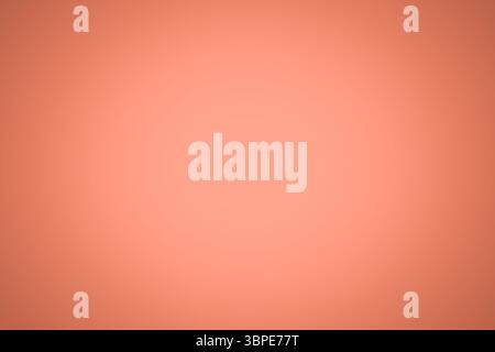 Flat design illustration showing seamless smooth coral gradient filling entire background Stock Photo