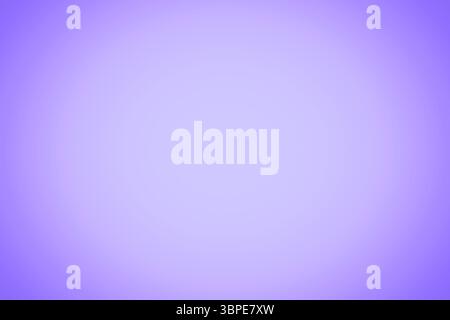 Abstract radial gradient is glowing from violet outer edges to lavender center in flat design Stock Photo