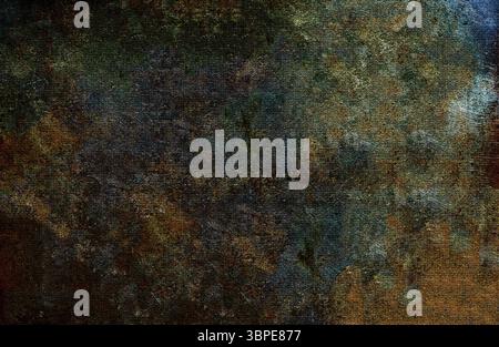 Dark grunge textured background evoking mystery and decay Stock Photo