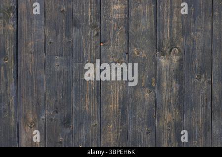 black painted wooden wall background Stock Photo