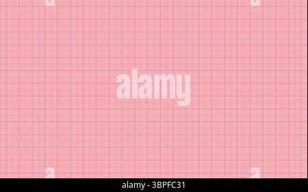 Vector millimeter graph paper, technical grid, geometric pattern. Stock Vector