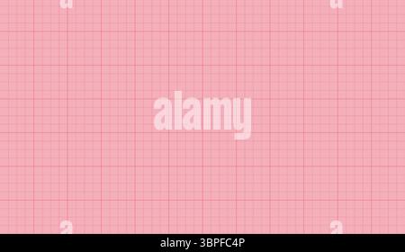 Vector millimeter graph paper, technical grid, geometric pattern. Stock Vector