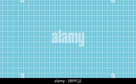 Blueprint, millimeter graph paper. Vector pattern. Stock Vector