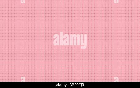 Vector millimeter graph paper, technical grid, geometric pattern. Stock Vector