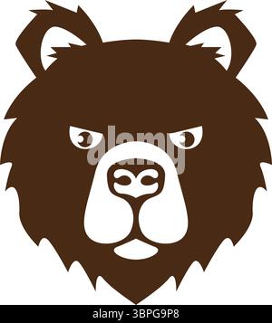 Bear logo icon design template Stock Vector