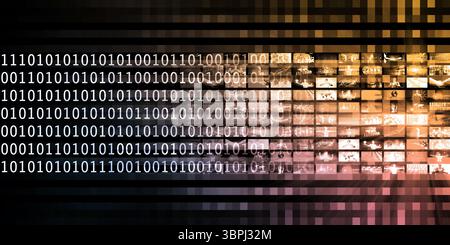 Global Integration of Technologies as a Concept Stock Photo