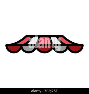 store awning icon design vector illustration Stock Vector