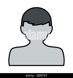user profile icon vector illustration Stock Vector