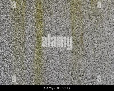 White granite wall as solid support in park design. Full frame, clear texture. Ideal for design projects. Copyspace. Stock Photo