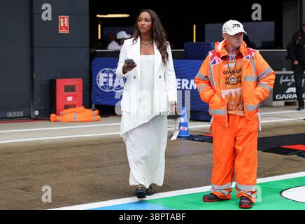 Sky Presenter Naomi Schiff during the FORMULA 1 QATAR AIRWAYS BRITISH ...
