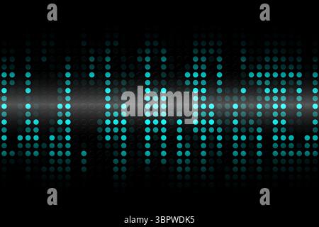 Digitally generated cool pixel background Stock Photo