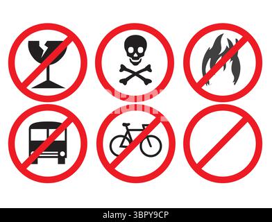 Icons line art design illustration Stock Vector