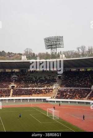 Pyongyang Football A football stadium in Pyongyang, North Korea Stock Photo - Alamy