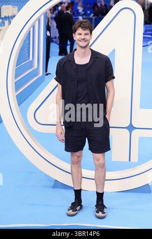 Jim Chapman attending the UK launch of The Fantastic Four: The First