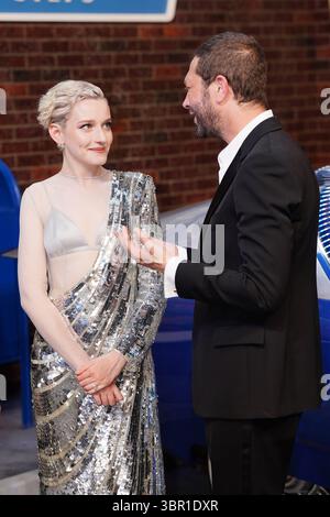 Julia Garner attending the UK launch of The Fantastic Four: The First