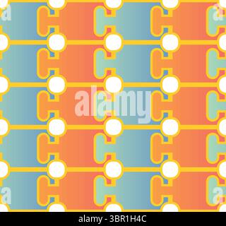 Abstract background seamless pattern; unusual colorful background to put on cloths; wax cloth; paper, linen; shirt; website Stock Vector