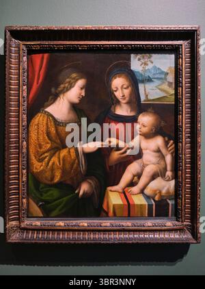 The Mystic Marriage Of Saint Catherine Of Alexandria by Francisco de ...