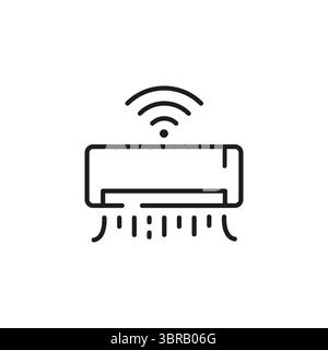 Air Conditioner Icon Stock Vector