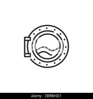 Porthole Icon Stock Vector