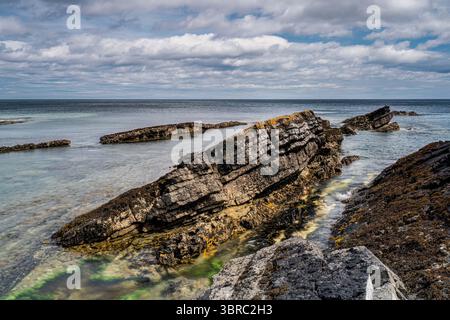 Howick Scar, Northumberland Stock Photo - Alamy