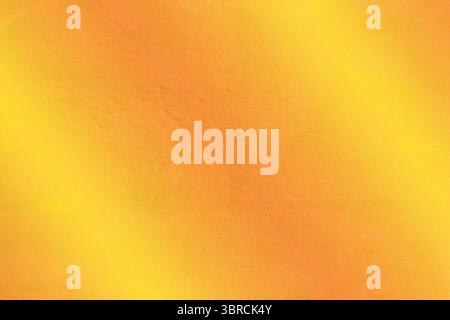 Textured warm yellow-orange gradient surface is being shown in flat style with diffused lighting Stock Photo