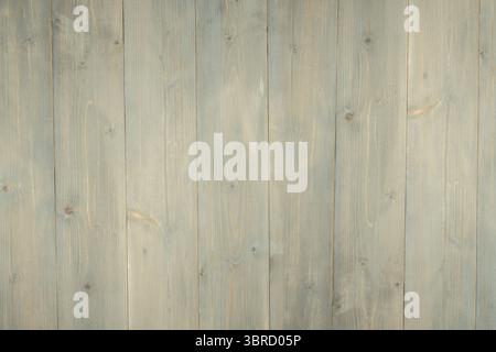Flat design showing weathered grey wooden planks displaying grain patterns and subtle knots Stock Photo