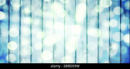 Close-up of a distressed pale blue painted metal surface with vertical ...
