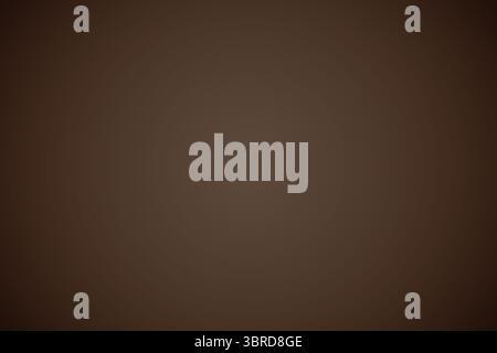Uniform brown gradient background is showing color transitioning effect in flat design, copy space Stock Photo