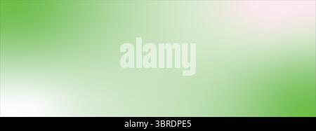 Pastel Green and White Gradient Background Stock Vector