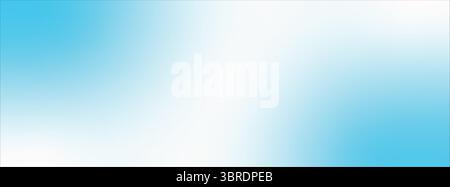 Light Blue and White Gradient Abstract Background Stock Vector