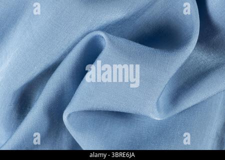 Polyester fabric with a little elastane, macro texture top view. Stock Photo