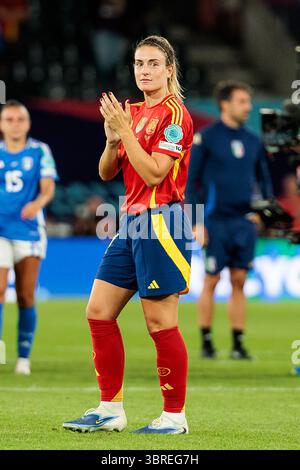 Alexia Putellas (Spanien, #11) am Ball, SUI, Deutschland vs Spanien