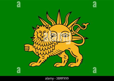 Safavid Dynasty 1501 1736 Flag Waving Vector Illustration On White safavid-dynasty-1501-1736-flag-waving-vector-illustration-on-white