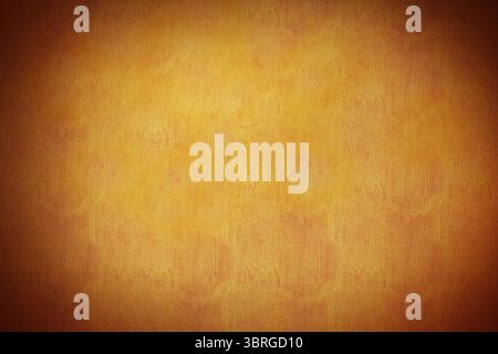 Textured orange surface is appearing in flat design, showing aged parchment gradient and striations Stock Photo