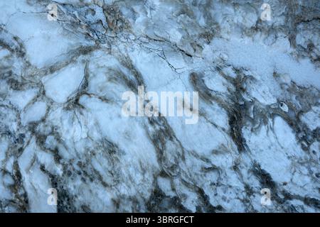 A mesmerizing pattern of white and gray hues showcases nature's artistry. Stock Photo