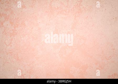 Peach-pink textured surface is displaying mottled patterns in flat style, transparent background Stock Photo