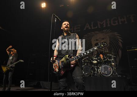 Ricky Warwick from The Almighty live at the Marquee Club