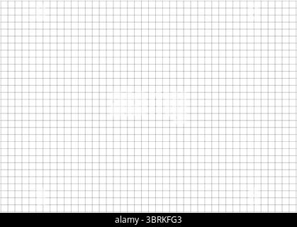 Pattern texture for bullet journal. Dotted squared black grid graph paper template for notebooks. Checkered wide background. Printable graphic design Stock Vector