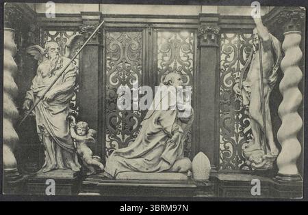 Malines. Eglise St Rombaut. Mausolée d'André Cruesen, par Luc Fayd ...