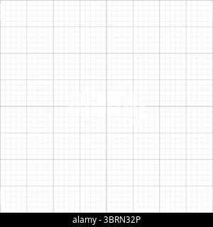 Squared black grid paper. Notebook sheet blank. Education backdrop. Black mesh graph texture. Mathematics seamless pattern. Typography template for Stock Vector