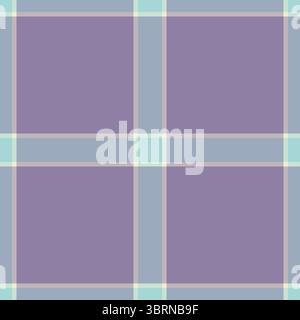 Seamless pattern, elegant check design in soothing lavender and pastel hues. Great for backgrounds, textiles, or abstract design projects. Versatile a Stock Vector