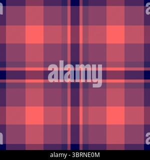 Classic plaid pattern in a modern color palette. Ideal for backgrounds, textiles, or adding a touch of retro style to designs. Timeless, versatile, an Stock Vector