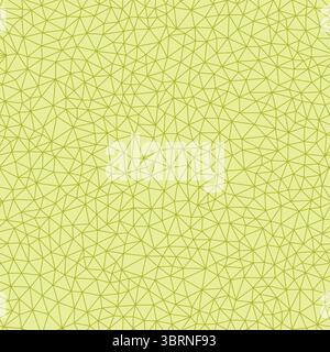 Triangles background design. Lime color. Tiny triangles size. Regular lines weight. Repeatable pattern. Seamless tileable vector illustration. Stock Vector