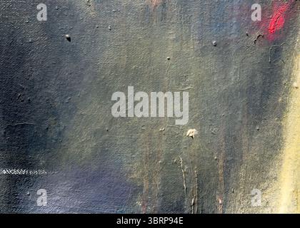 oil painting on canvas. multicolor brush strokes texture. hand-painted background. Stock Photo