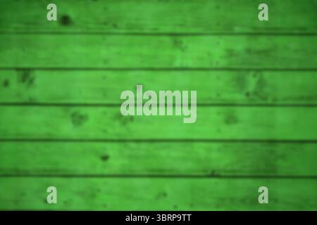 Flat design illustration is showing uniform bright green wooden planks wall with subtle wear marks Stock Photo