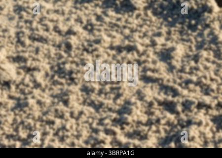 full frame of natural pattern on sand Stock Photo